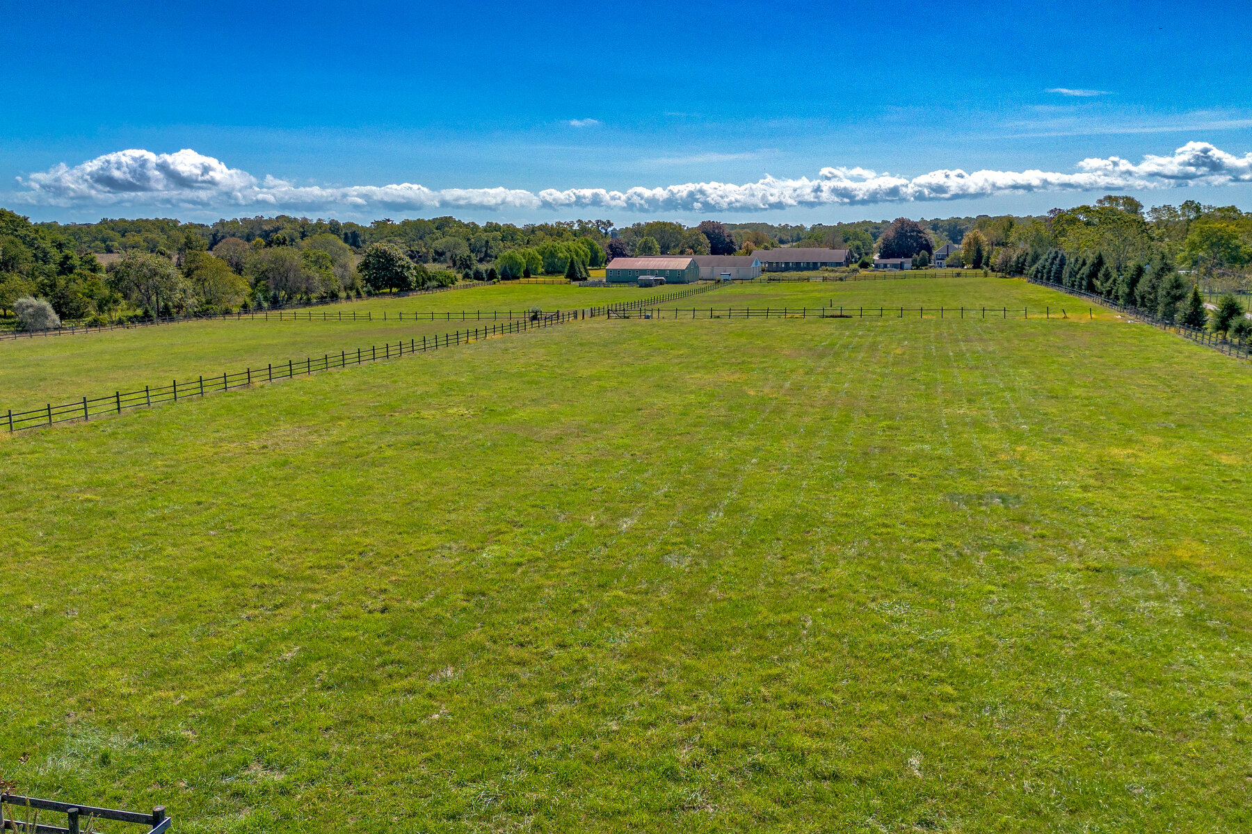 The left side of the building cluster